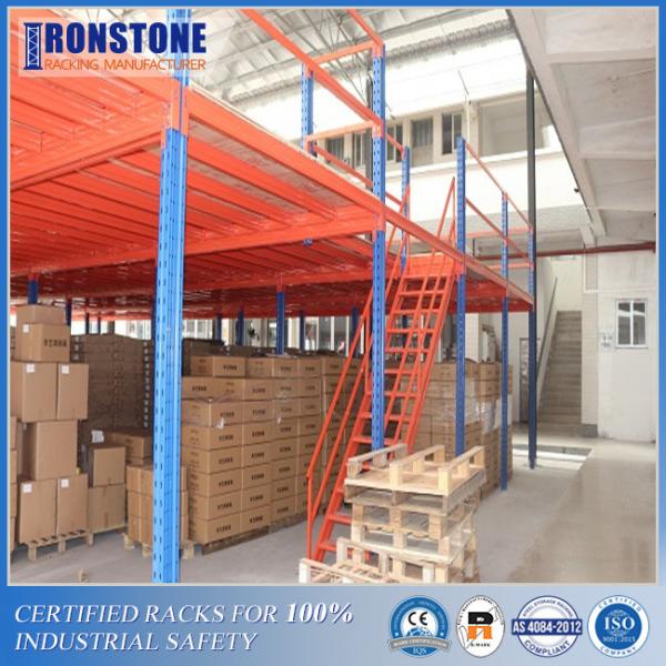 Quality High Compatible  Mezzanine Flooring Rack With Optimize Vertical Space for sale