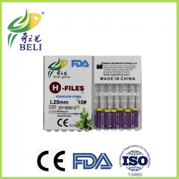 Quality Professional Dental Endo Files , Hand Use Stainless Steel K Flex Files for sale