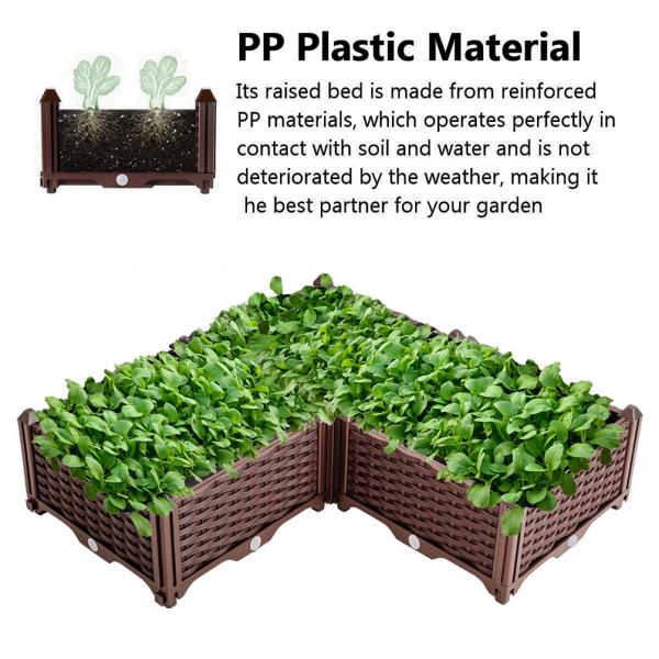 Quality Oem European Family Long Plastic Flower Boxes Insect Proof Plastic Bin Planter for sale