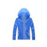 China Polyester Quick Dry Outdoor Sun Protective Clothing , Anti - UV Sportswear Jacket factory