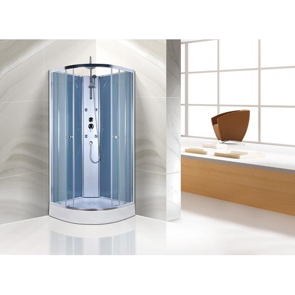 Quality Free Standing Quadrant Shower Cubicles With Transparent Tempered Glass Fixed for sale
