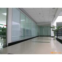 China Acoustic Insulation Office Glass Partition Systems , Glass Bathroom Partition Walls for sale