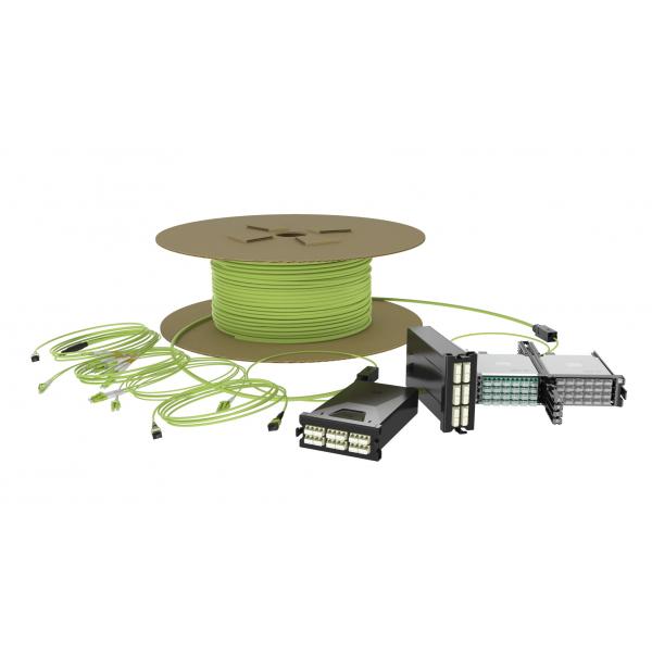 Quality LSZH Mtp MPO Fiber Optic Cable 3.0mm Long Transmission Application for sale