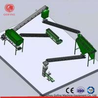 China Powdery Organic Fertilizer Production Line Green Color Strong Adaptability factory