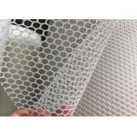 China 1.2mm hole White Extruded Plastic Netting Mesh factory