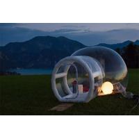 China Transparent Dome Bubble Tent House Outdoor Camping Inflatable Bubble Hotel Room for sale