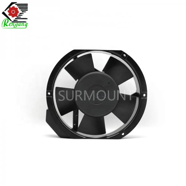 Quality Black 150mm Outer Rotor Fan , 110 Volt Cooling Fans Aluminium Alloy for sale