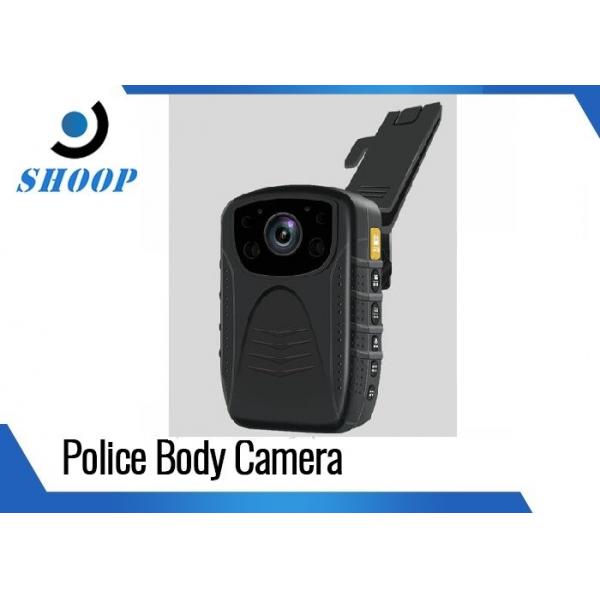 Quality 3000mAh 1296P / 1080P Police Wearing Body Cameras , IR Small Night Vision Body Camera for sale