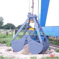Quality Bulk Material 520mm Pully 8t Mechanical Grab Bucket for sale