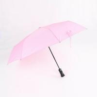 China 21 Inch Pink Automatic Open And Close Umbrella , Self Closing Umbrella For Women factory