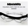 China Protective Medical Disposable Products Anti Fog Safety Glasses Clear Color factory