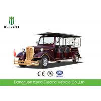 China Street Legal 11 Seater Electric Vintage Cars For Real Estate And Hotel 72V/5KW for sale