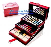 China 2014 TRIPLE LAYER MAKEUP PALETTE IN CASE factory
