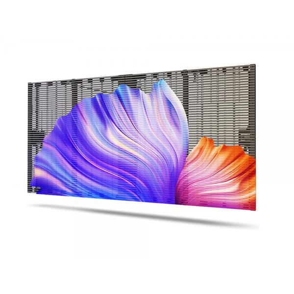Quality 1920Hz-3840Hz Portable Projector Screen , Aluminum Frame Transparent Led Display for sale