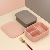 Quality Toddlers Harmless Silicone Bento Box , Microwaveable Silicone Sandwich Container for sale
