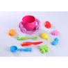 China Pink Color Crab Claw Bucket Beach Sand Toys Set Vegetable And Animal Shape factory