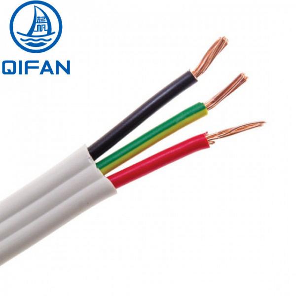 Quality Copper Fire Resistant Cable PVC Coated Flexible Flat Electrical TPS Cable Wire for sale