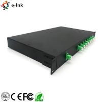 China E- Link SFP Optical Transceiver Module CWDM Mux / Demux Module In 1U/2U Rack Mount factory