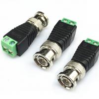 China BNC Male CCTV Video Thermometer Coaxial Cable Balun factory