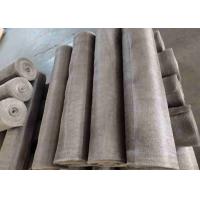 China Galvanised Knitted Stainless Steel Mesh 0.1 To 0.55mm In Demister And Silencer Making for sale