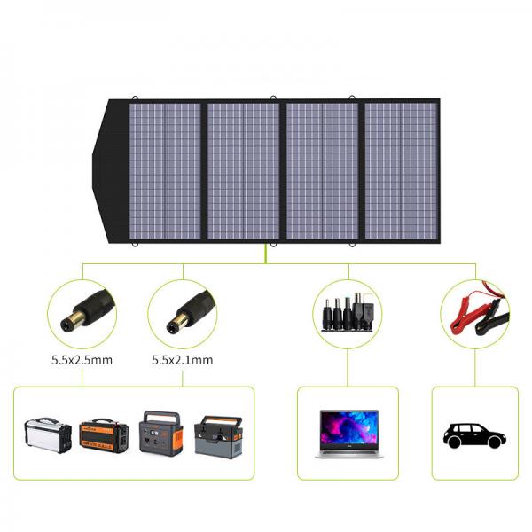 Quality 18VDC Solar Energy System Portable Foldable Solar Panel 4 Folds WIth 200W Solar for sale