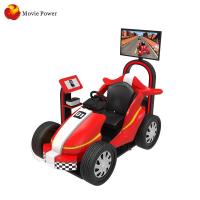 Quality Movie Power Children Amusement 9D Simulator Virtual Reality Racing Game Machine for sale