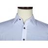 China Casual Corporate Office Work Uniforms , Durable Men's Long Sleeve Business Shirts factory