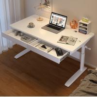 China Manual Height Adjustment Standing Desk for Big Home Office Storage and Laptop 600mm factory