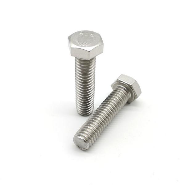 Quality ASTM F593 SS 316 Hex ASME ANSI B18 2.1 Bolts Stainless Steel Hex Head Cap Screws for sale