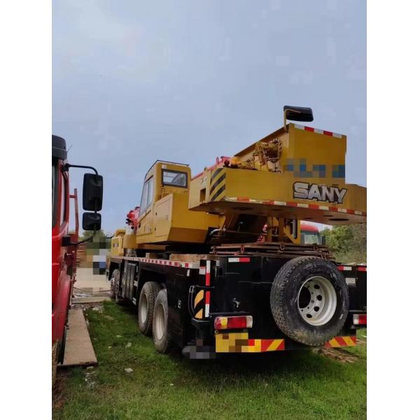 Quality Heavy Duty Used Truck Crane Used Sany 50 Ton Crane STC500E5 16m Jib Length for sale