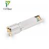 China 10G UPT RJ45 30m Copper SFP Module For Network Firewall factory