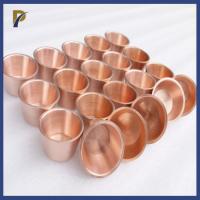 China High Purity OFC Oxygen Free Copper Crucible For Optics Vacuum Coating And Laboratory factory