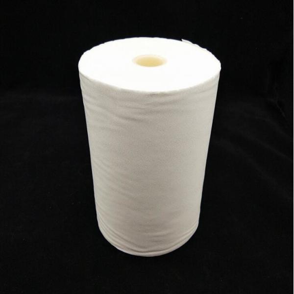 Quality Ultrasonic Sealed Knitted Microfiber Cleanroom Wiper Rolls 200gsm In Diameter for sale