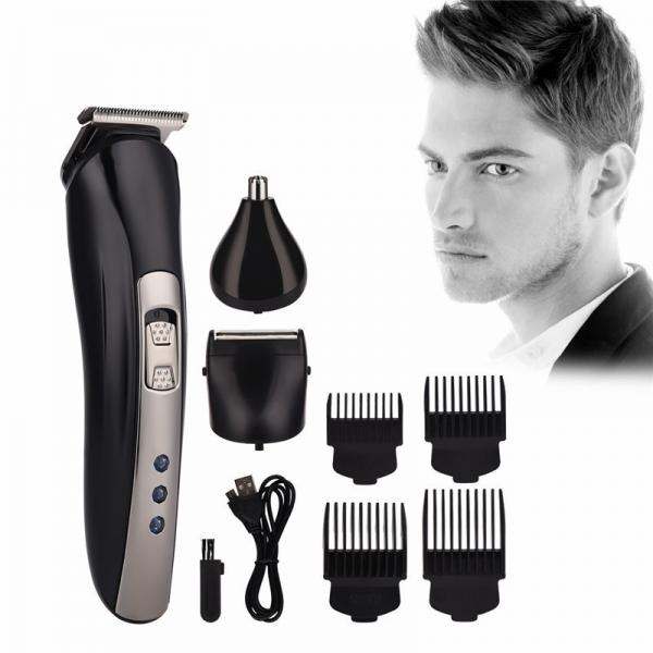 Quality Rechargeable Professional Hair Clippers ABS / Stainless Steel Material Portable Lightweight for sale