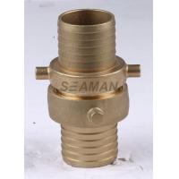 China Male x Female NST Fire Hose Coupling American NH Fire Hose Nozzle 1.5 / 2 / 2.5 for sale