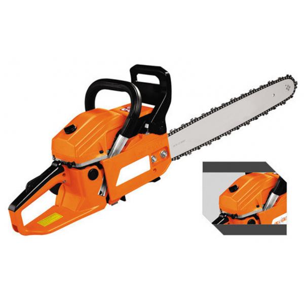 Quality Petrol / Gas Powed 52CC Manual Chainsaws Green Cut Chainsaw With Magnesium Alloy Crankcase for sale