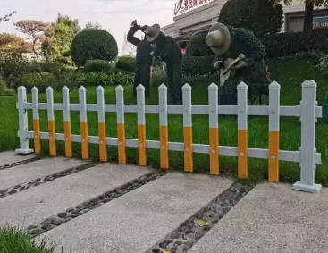 Quality Wide Gap Fiberglass Reinforced Plastic Garden Lawn Fencing Weather Proof for sale