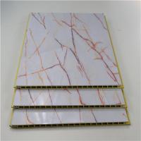 China Fire Resistant Bamboo WPC Wall Panel , Plastic Marble Pvc Wall Panel / Ceiling Panels factory