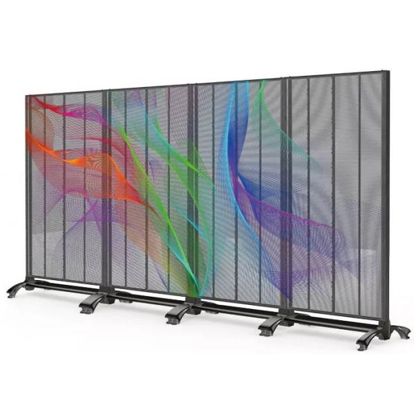 Quality Dustproof Transparent LED Display Screen IP65 P3.91 Outdoor Digital Signage for sale
