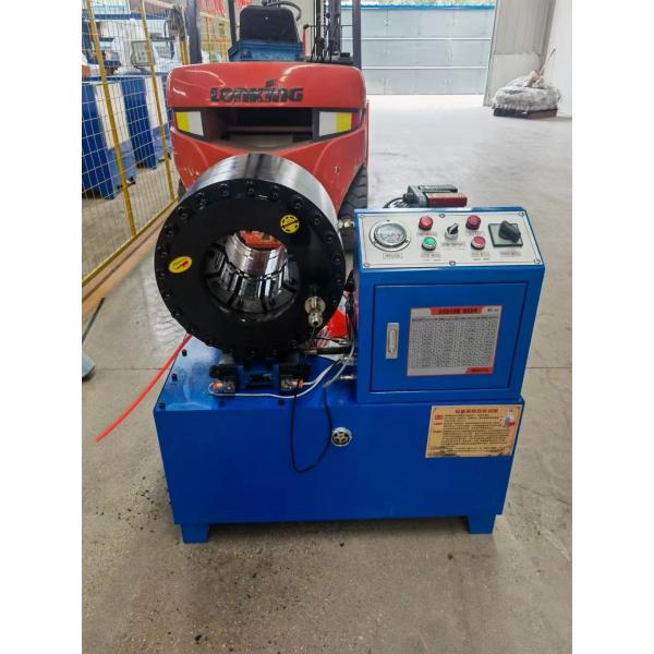 Quality 6-51mm Hydraulic Hose Pipe Crimping Machine Flexible Pipe Crimper 600T OEM for sale