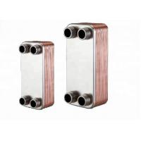 China High Flow Rate Brazed Heat Exchanger Carton Steel Or Stainless Steel Frame for sale