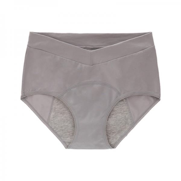 Quality Breathable Cotton 3layers V Shape Waistline Panties Women'S Period Underwear for sale