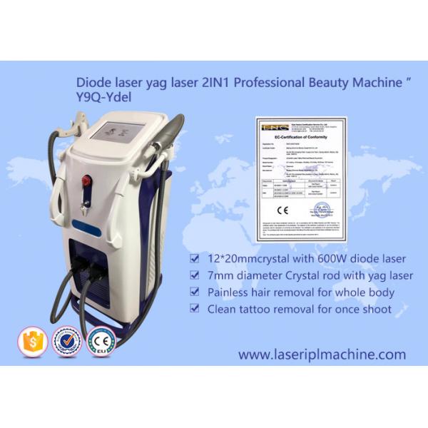 Quality Clinic 1064nm Diode Laser Hair Removal Machine Painless 10 Bars / 12 Bars for sale