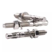 China Fasteners Manufacturers Stainless Steel Hilti Anchor Bolt Wedge Anchor Expansion Bolt Through Bolt factory