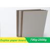 China Duplex board paper laminated with grey board 700gsm 1mm factory