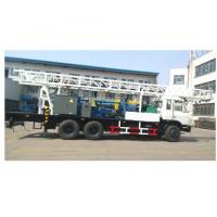 China Big Hole Diameter Water Well Drill Rig 300m Deep By Diesel Generator factory