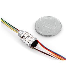 Quality Engineering Plastics Housing Capsule Slip Ring OD 8.5mm For Rotary Sensors for sale