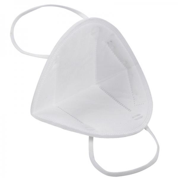 Quality Comfortable FFP2 Respirator Mask Vertical Fold Flat Antivirus N95 Disposable for sale