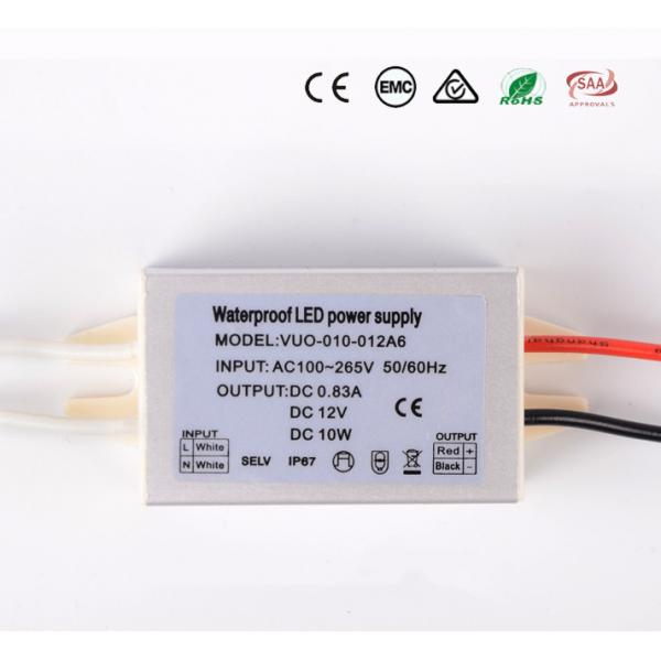 Quality OEM Ultralight Small 12V LED Driver , Multifunctional LED Power Supply IP67 for sale