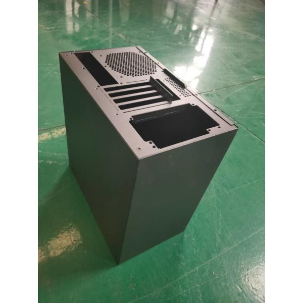 Quality Alloy 3003 CNC Machining Parts Aluminum Black Electrostatic Spray ISO9001 for sale